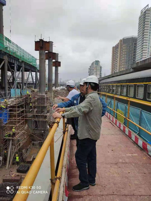 朱庸靖深入株洲站改擴建工程項目現場調研，強調高質量推進建設工程施工